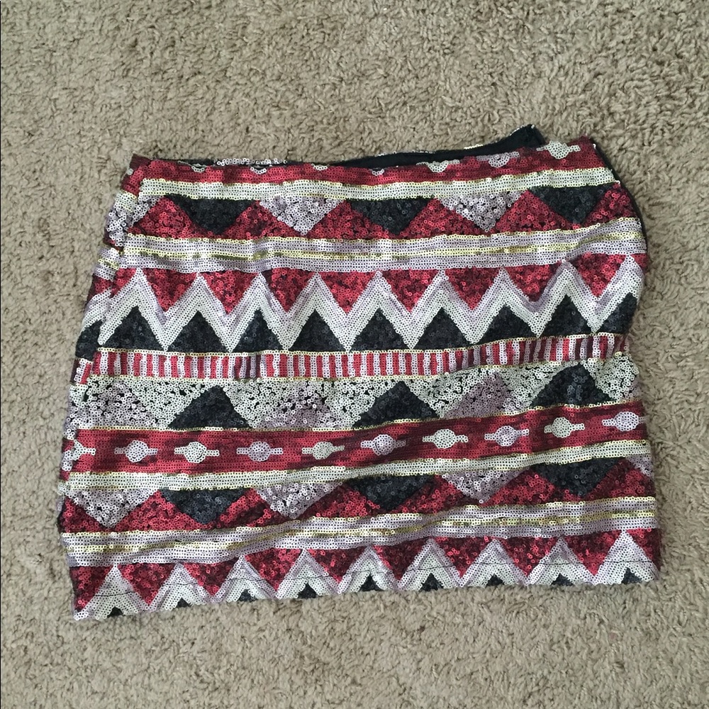 Sequin Skirt